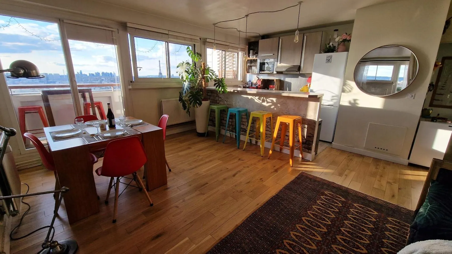 Vue Tour Eiffel - Piscine Privee Rooftop Apartment Paris