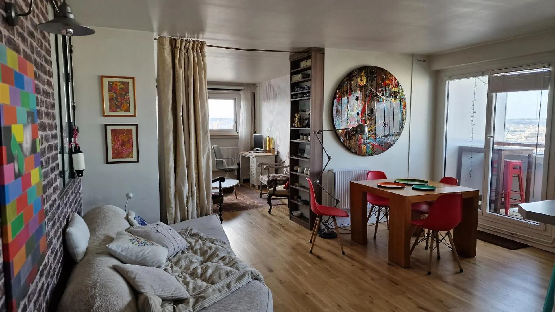 Vue Tour Eiffel - Piscine Privee Rooftop Apartment Paris France